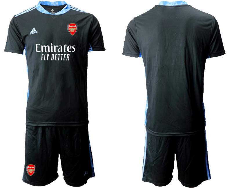 Men 2020-2021 club Arsenal black goalkeeper Soccer Jerseys